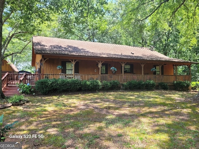 1904 S State Line Rd, Lagrange, GA 30240 - view of front of home featuring a porch
