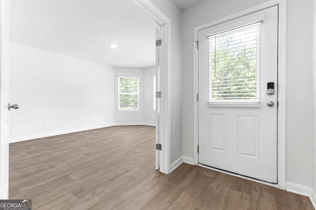 155 Shetland Pines Dr, Macon, GA 31216 - foyer featuring wood finished floors and baseboards