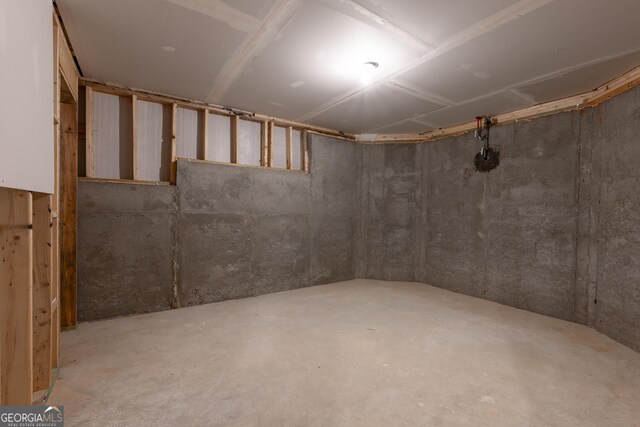155 Shetland Pines Dr, Macon, GA 31216 - view of unfinished basement