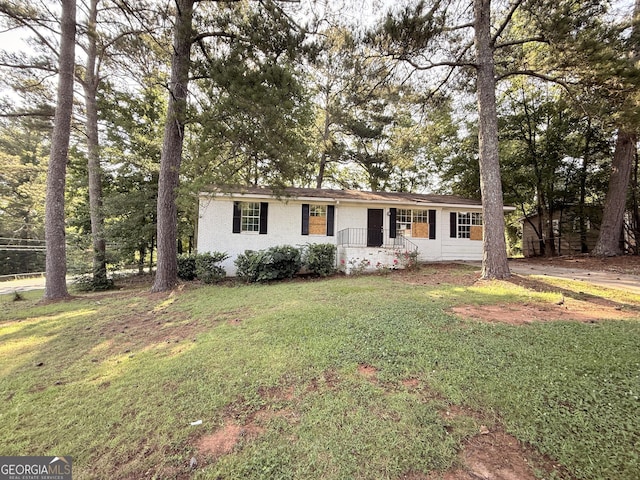 10103 Allen Dr SW, Covington, GA 30014 - single story home with a front yard