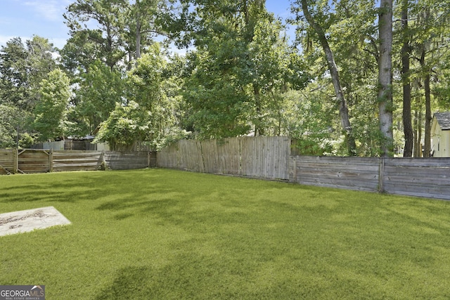 233 S Sheffield St, Kingsland, GA 31548 - view of fenced backyard