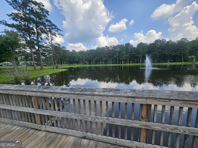 200 Chaparral Trce, Tyrone, GA 30290 - water view with a forest