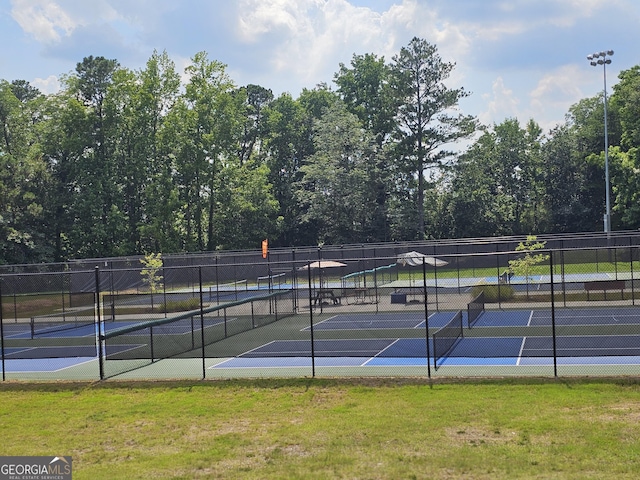 200 Chaparral Trce, Tyrone, GA 30290 - view of tennis court