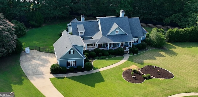 200 Chaparral Trce, Tyrone, GA 30290 - view from above of property
