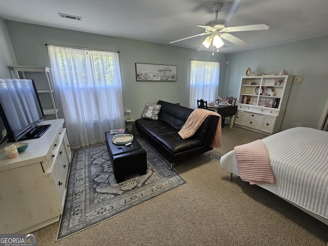 200 Chaparral Trce, Tyrone, GA 30290 - carpeted bedroom featuring ceiling fan