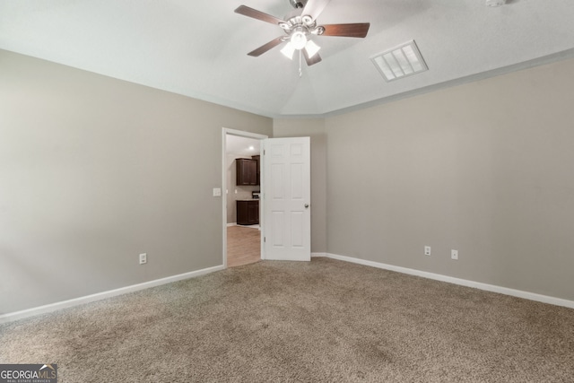 324 Woodbridge Rd, Kingsland, GA 31548 - unfurnished bedroom featuring carpet floors and ceiling fan