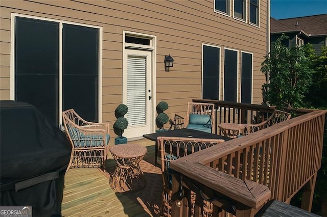 730 Midway, Canton, GA 30114 - view of deck