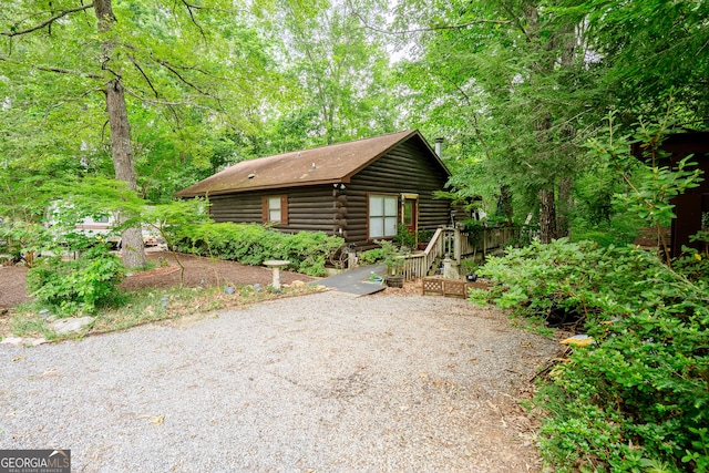 12 Scott Dr, Ellijay, GA 30540 - cabin featuring log siding