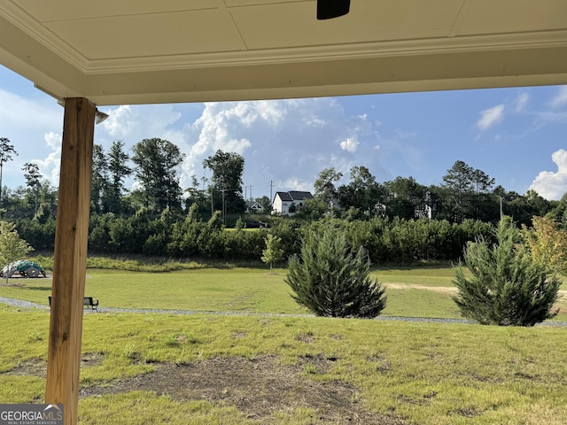 8415 Halford Way, Ball Ground, GA 30107 - view of grassy yard with view of scattered trees