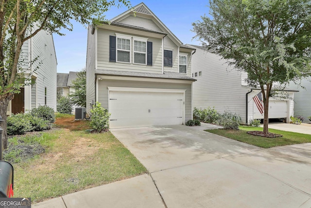 209 Merritt Cir, Newnan, GA 30263 - traditional home featuring a garage and driveway