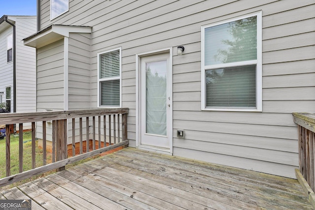 209 Merritt Cir, Newnan, GA 30263 - view of wooden terrace