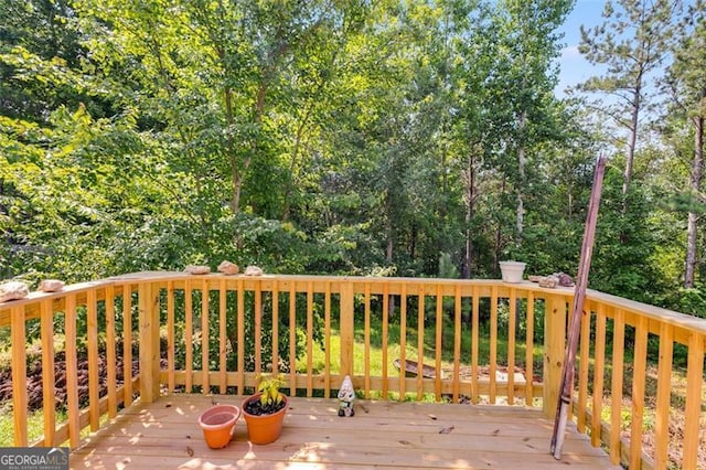 80 Jacob, Rockmart, GA 30153 - view of deck