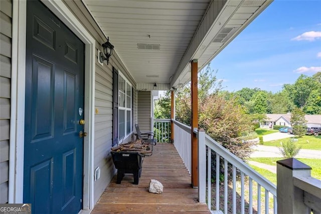 80 Jacob, Rockmart, GA 30153 - view of porch