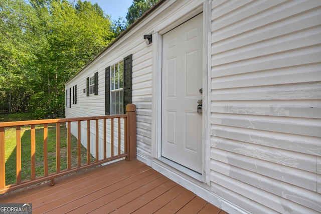 489 Berkeley Rd, Carlton, GA 30627 - view of wooden deck