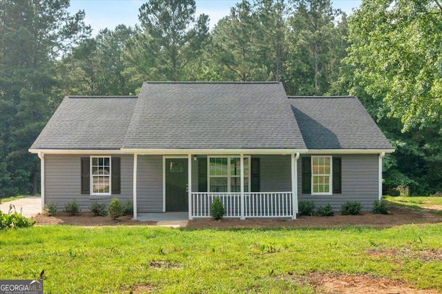 69 Southern Trace Way, Rockmart, GA 30153 - view of front of house featuring a porch and a front yard