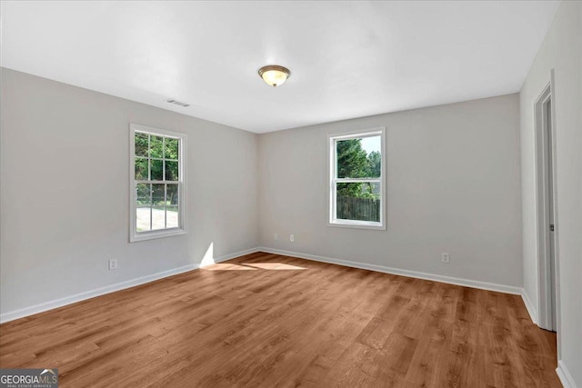 69 Southern Trace Way, Rockmart, GA 30153 - empty room with baseboards and light wood-style flooring