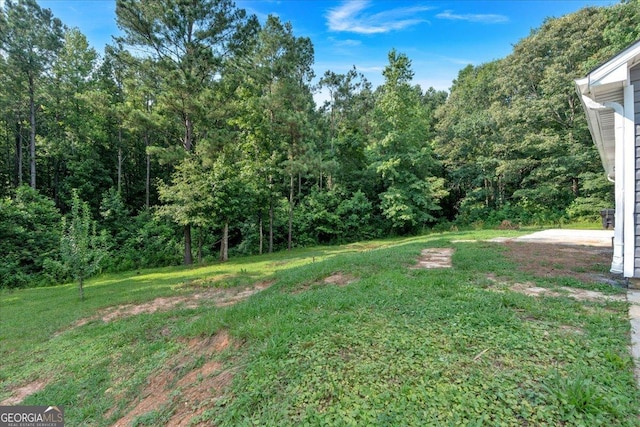 69 Southern Trace Way, Rockmart, GA 30153 - view of grassy yard with a wooded view