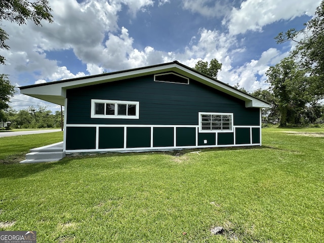 210 W Graham St, Mcrae-Helena, GA 31055 - view of home's exterior with a lawn