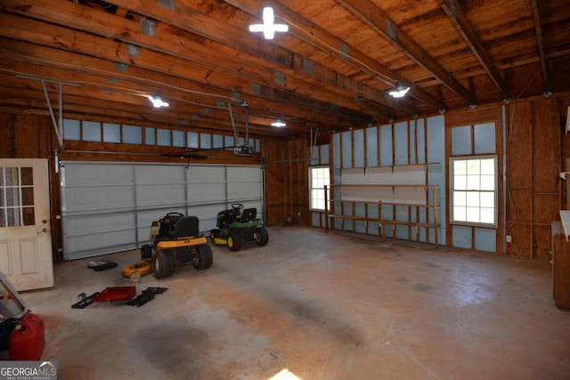 195 Twin Oaks Dr, Hampton, GA 30228 - garage with a garage door opener