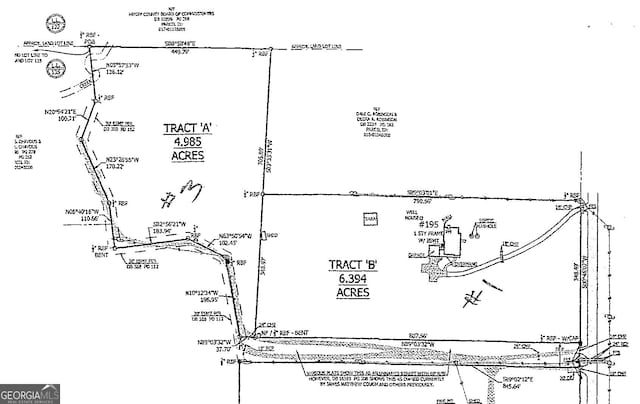 195 Twin Oaks Dr, Hampton, GA 30228 - survey map / technical document