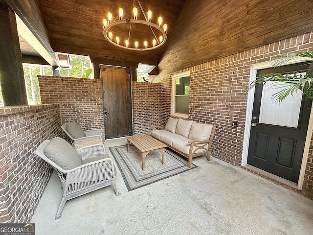 1501 E Main St, Hogansville, GA 30230 - view of patio / terrace