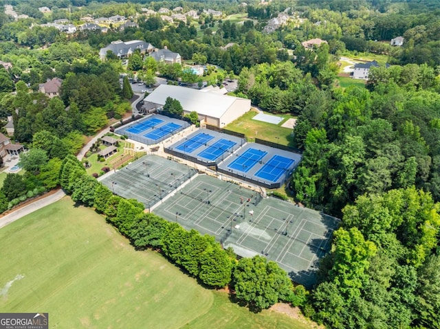 5021 Kings Close, Alpharetta, GA 30004 - drone / aerial view