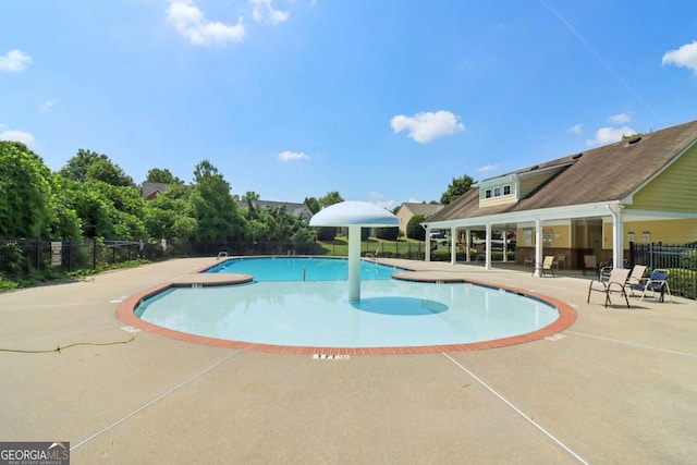 1755 Rutland Pass Dr, Lawrenceville, GA 30045 - community pool with a patio area