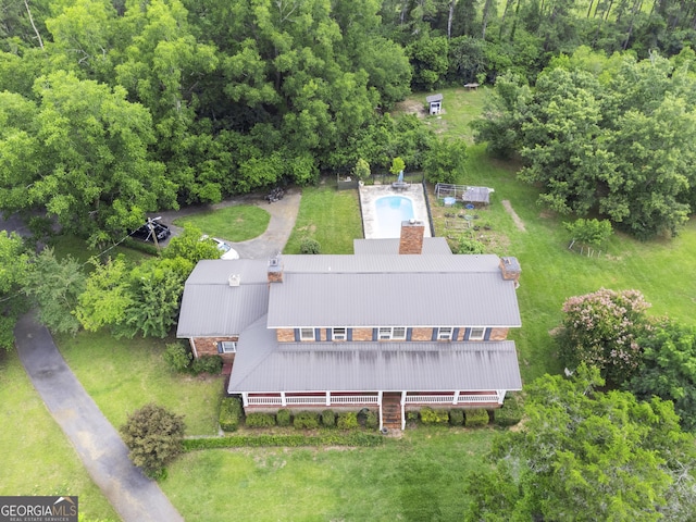2540 Sugar Hill Rd, Unadilla, GA 31091 - view of subject property featuring a pool area