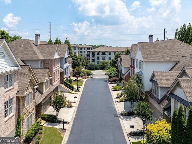 196 Mystic Ct, Atlanta, GA 30342 - view of asphalt road featuring a residential view