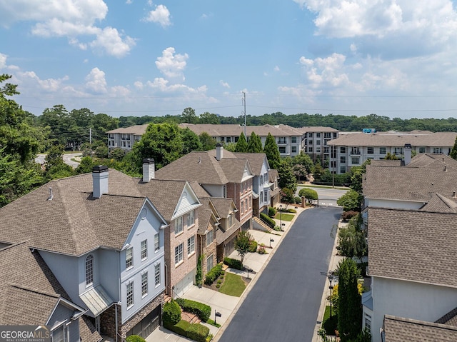 196 Mystic Ct, Atlanta, GA 30342 - aerial perspective of suburban area