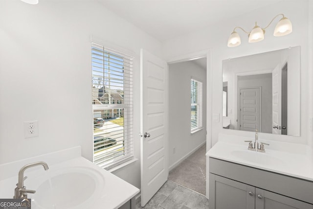 683 Edgar, Hampton, GA 30228 - full bath with two vanities and baseboards