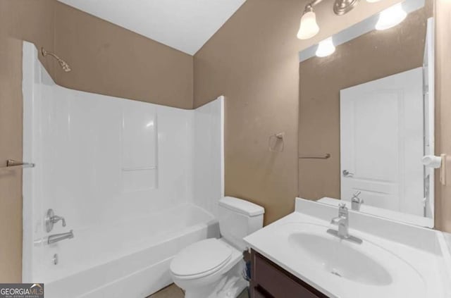 3737 Falls Trl, Winston, GA 30187 - bathroom with vanity and shower / tub combination