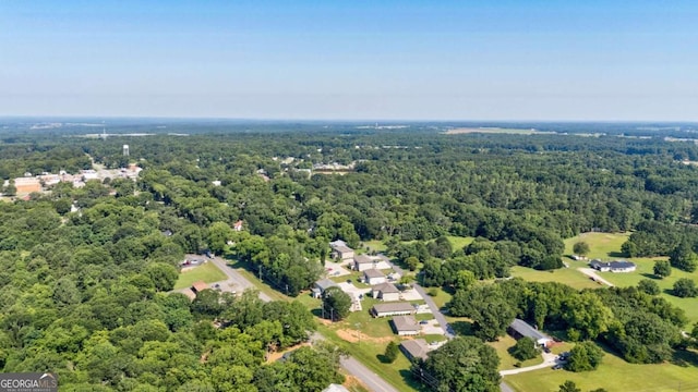 540 Sunset Ave, Comer, GA 30629 - bird's eye view of a heavily wooded area