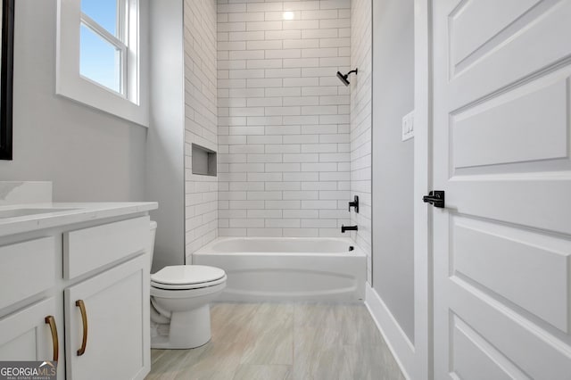 194 Forest Berry Ct Unit 98M2, Newnan, GA 30265 - full bath featuring vanity and shower / bath combination