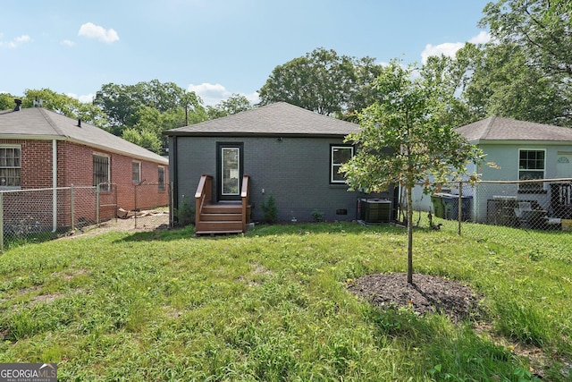 524 Paines Ave NW, Atlanta, GA 30318 - rear view of house featuring brick siding