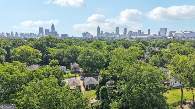 524 Paines Ave NW, Atlanta, GA 30318 - drone / aerial view of skyline