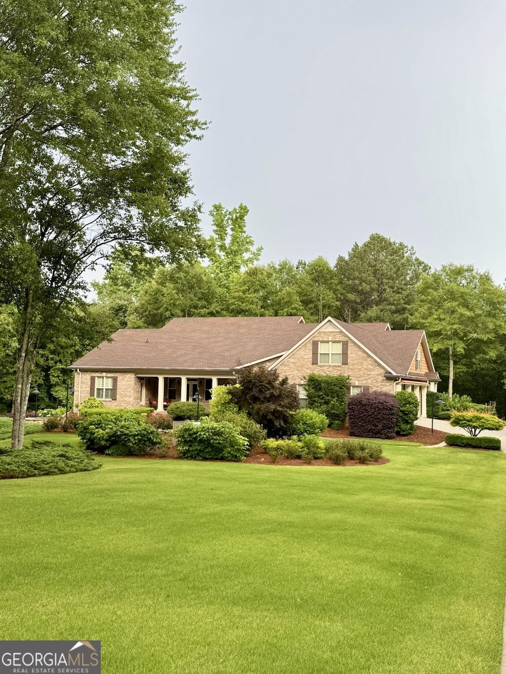 7970 Berea Rd, Winston, GA 30187 - view of front of property with a front lawn