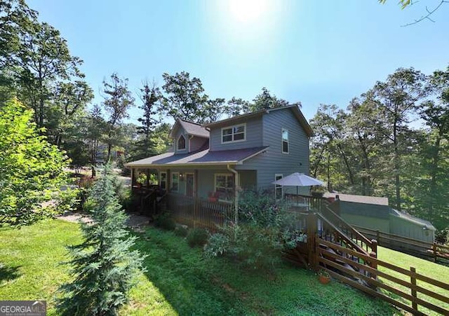 87 Harbin Ct, Morganton, GA 30560 - view of front of home