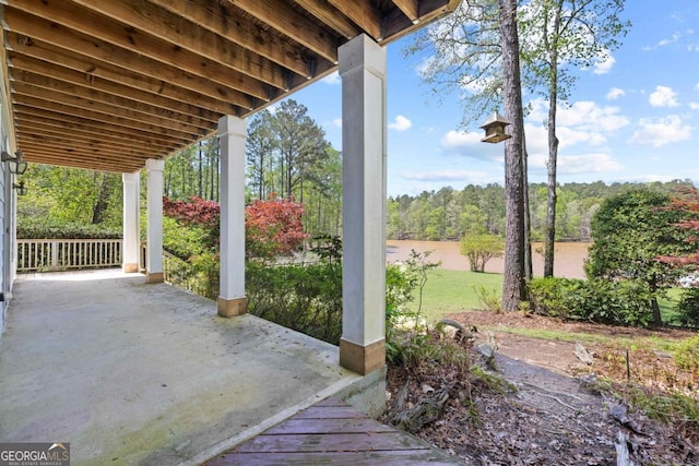 1320 Tal Lewis Rd, White Plains, GA 30678 - view of patio