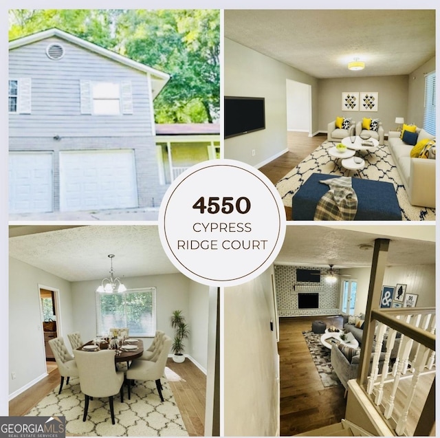 4550 Cypress Ridge Ct, Stone Mountain, GA 30083 - view of a document with multiple images