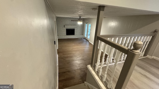 4550 Cypress Ridge Ct, Stone Mountain, GA 30083 - hallway featuring wood finished floors