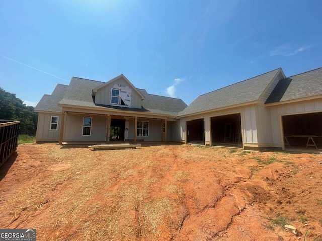 4312 Green Hl, Gainesville, GA 30506 - view of front of home with an attached garage and board and batten siding