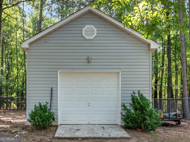 2866 Rosecommons Dr, Hampton, GA 30228 - view of detached garage