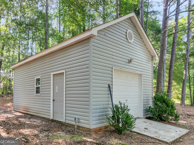 2866 Rosecommons Dr, Hampton, GA 30228 - view of detached garage