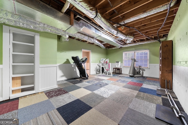 11 Chad Ct, Mcdonough, GA 30253 - basement featuring wainscoting