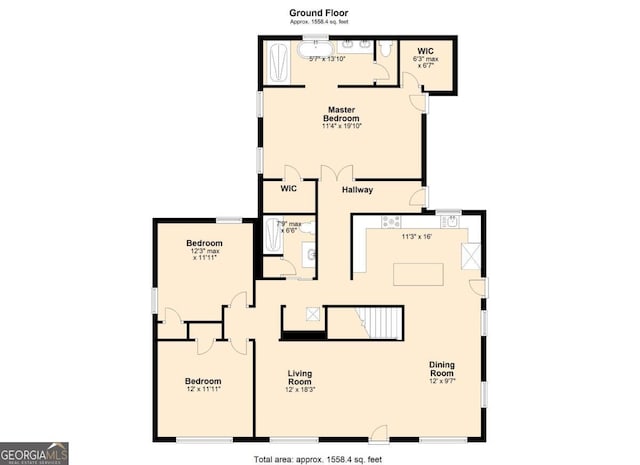 963 Turner Dr SE, Smyrna, GA 30080 - view of room layout