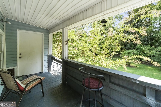 303 Cherokee St, Pine Mountain, GA 31822 - view of wooden deck
