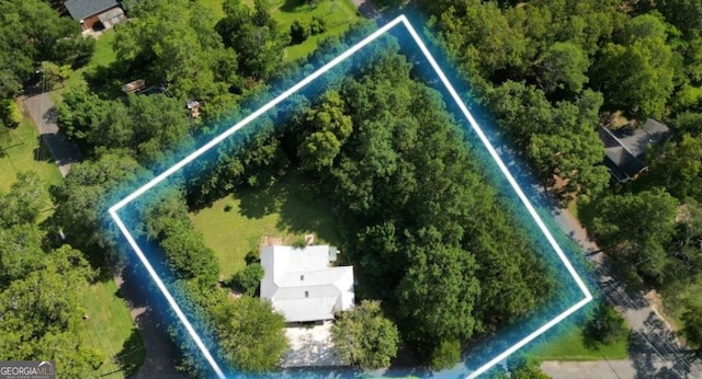 303 Cherokee St, Pine Mountain, GA 31822 - view of property location featuring property parcel outlined
