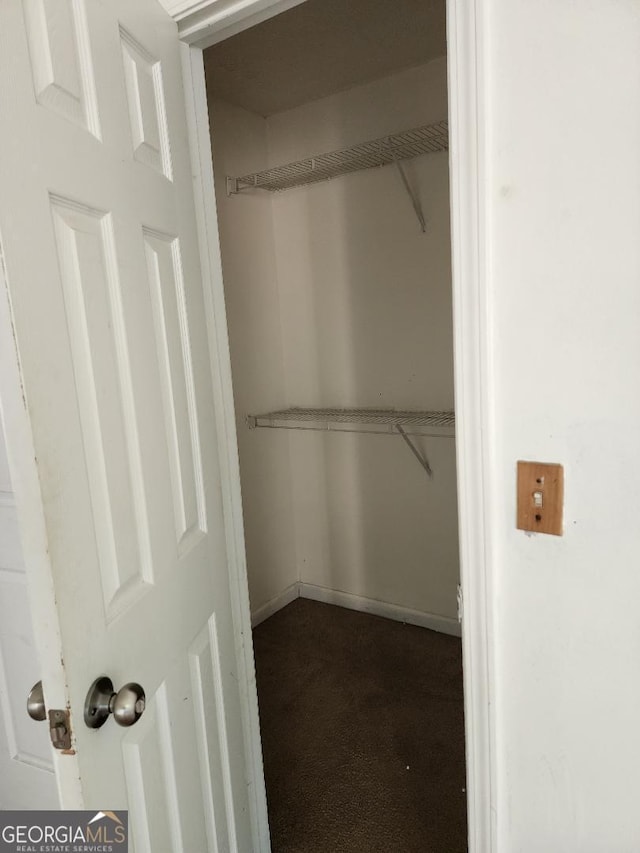 3059 Brass Dr, Austell, GA 30106 - spacious closet featuring dark colored carpet
