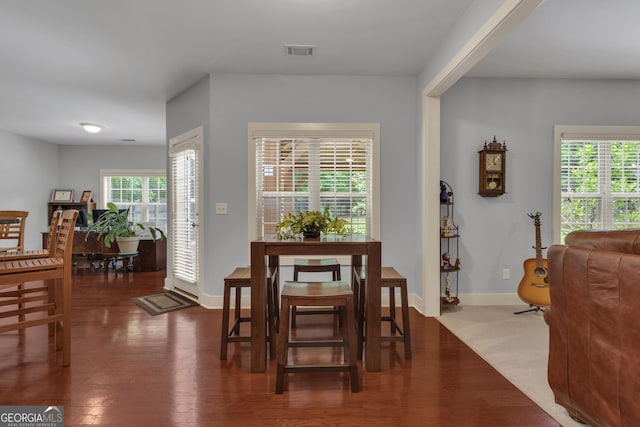 14 Hammock Ridge Dr, Newnan, GA 30265 - dining room featuring wood finished floors and baseboards